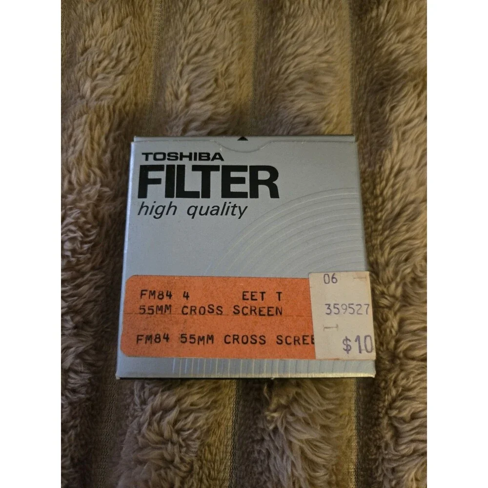 Toshiba 55mm CS Lens Filter Cross Screen 4 star